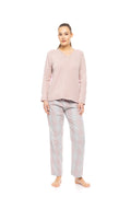 Pink Label - Pyjama Soft Rose Plaid