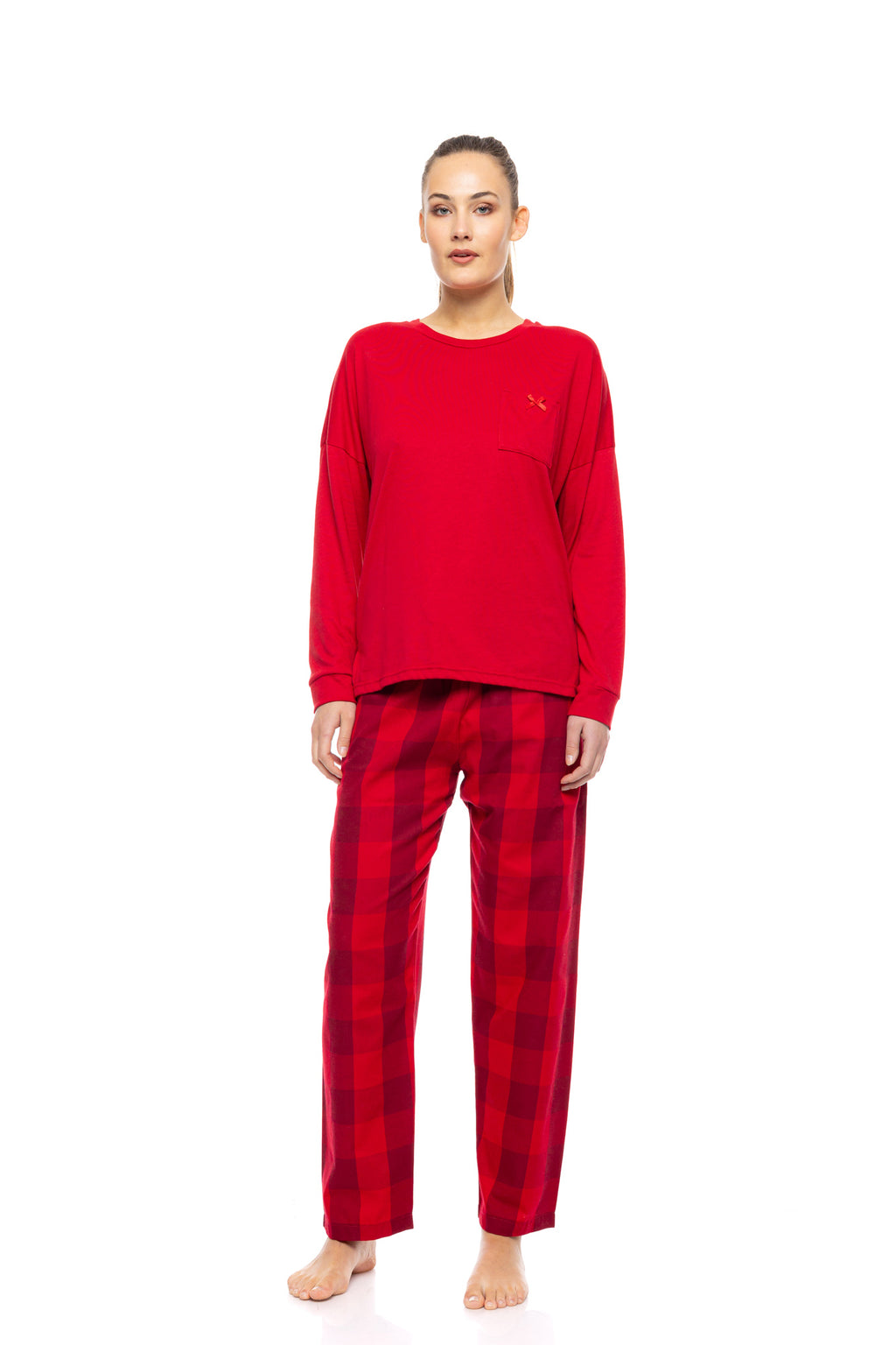 Pink Label - Pyjama Raspberry Plaid