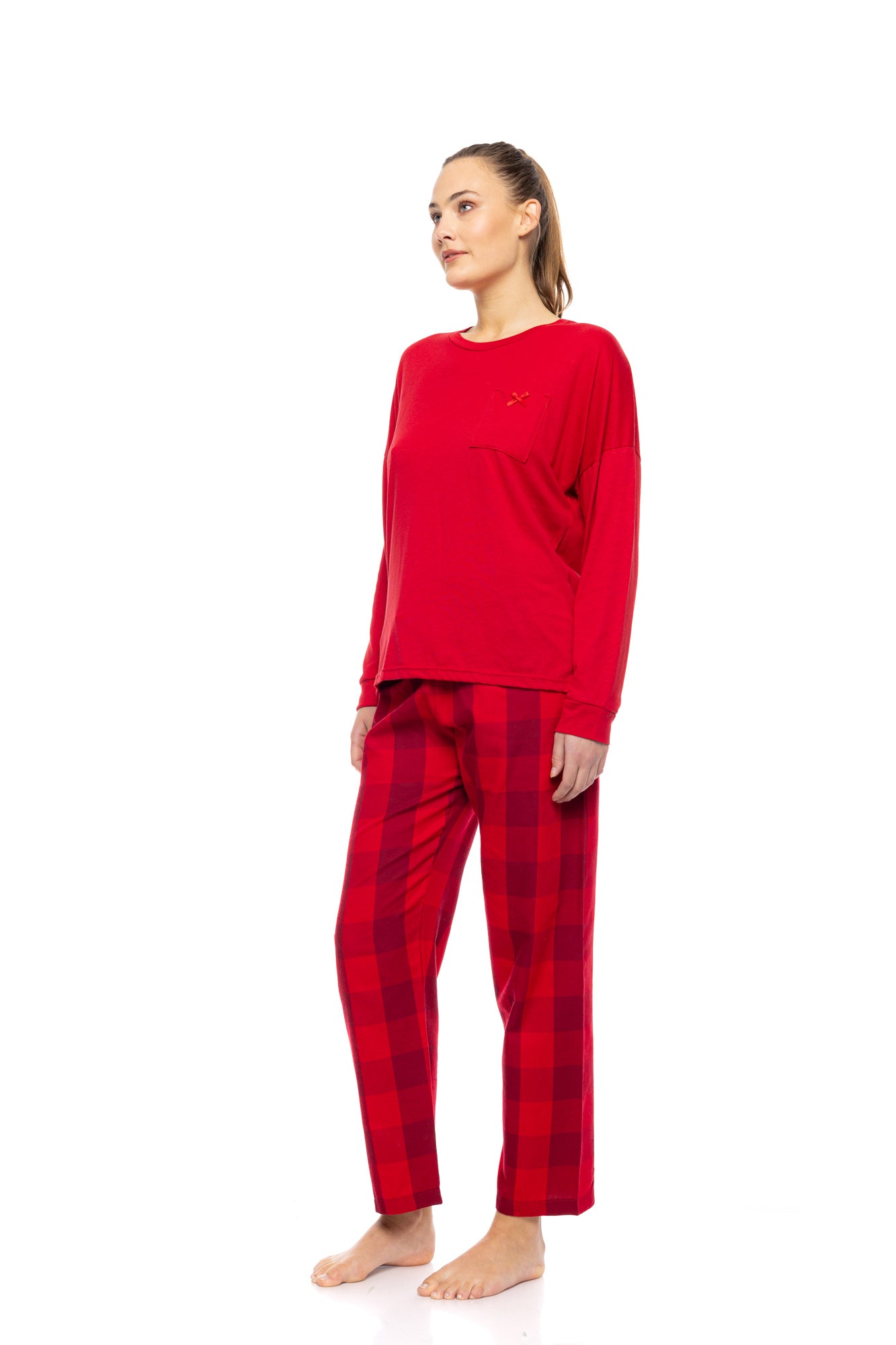 Pink Label - Pyjama Raspberry Plaid