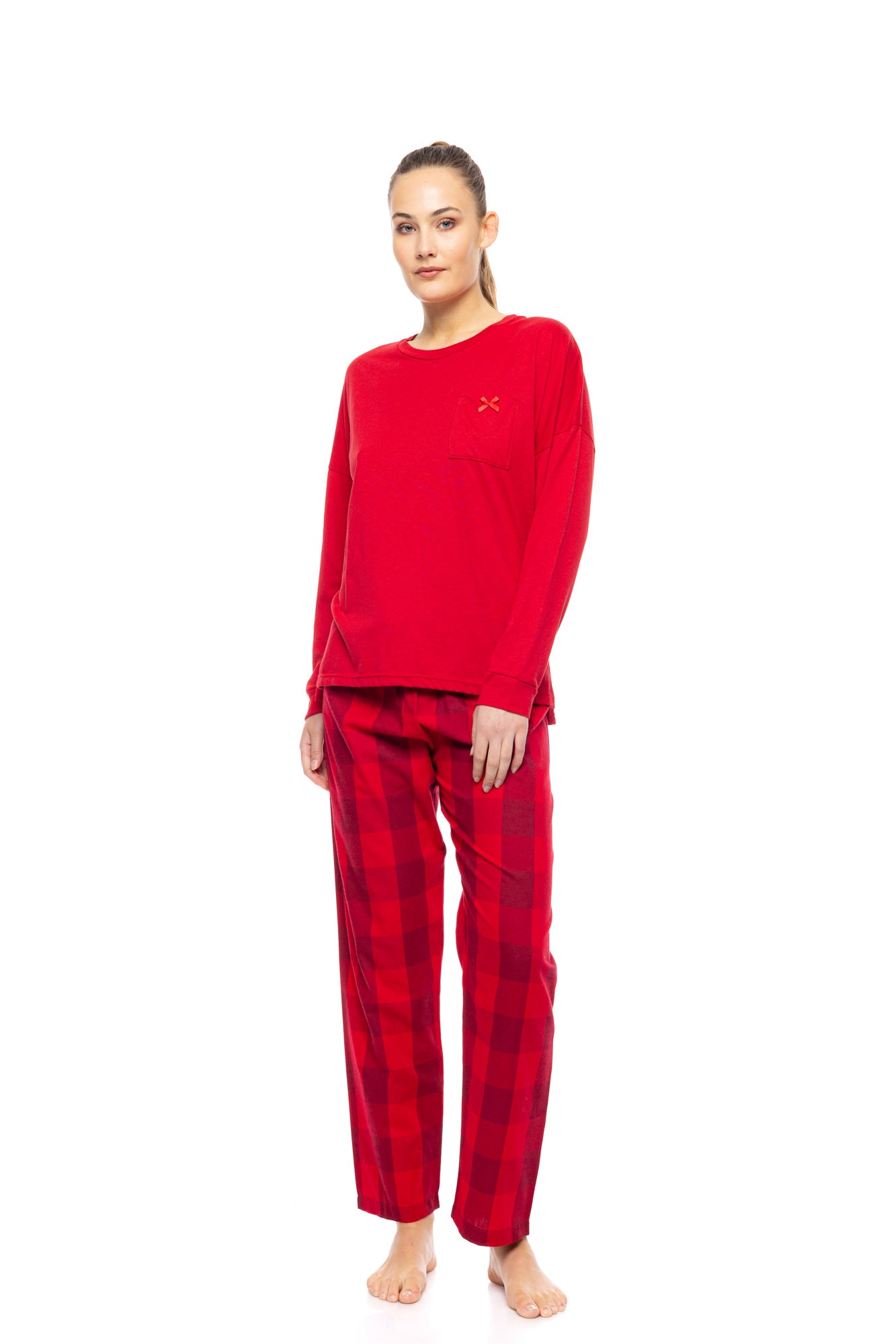 Pink Label - Pyjama Raspberry Plaid