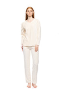 Pink Label - Loungewear Velvet Stripes