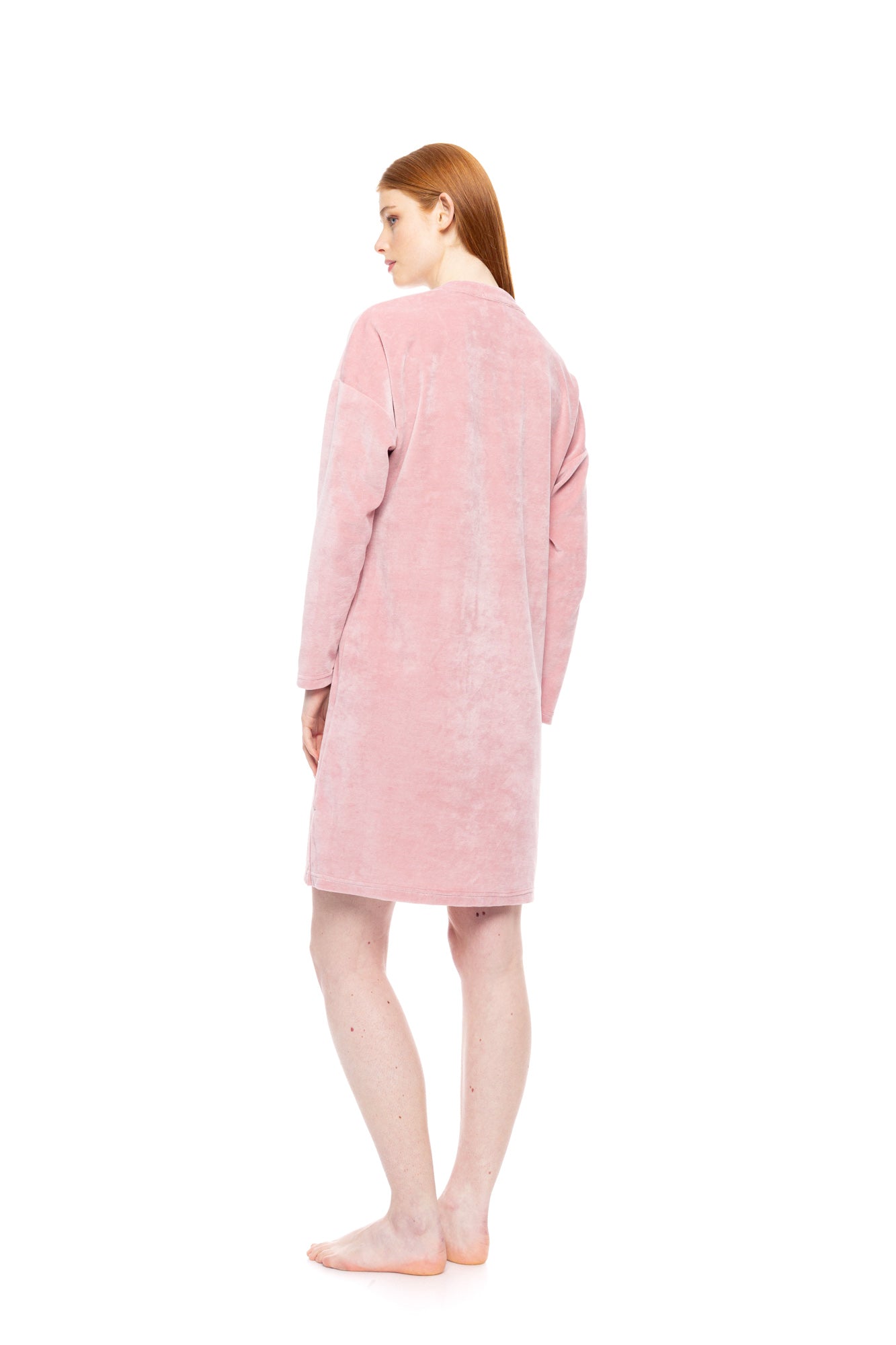 Pink Label - Loungewear Velvet Petit Stripe