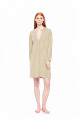 Pink Label - Loungewear Velvet Petit Stripe