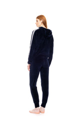 Pink Label - Trucksuit Velvet Off White Stripe
