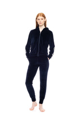 Pink Label - Trucksuit Velvet Off White Stripe