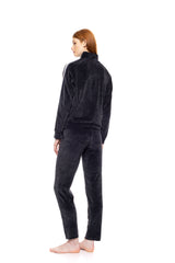 Pink Label - Trucksuit Velvet Off White Stripe