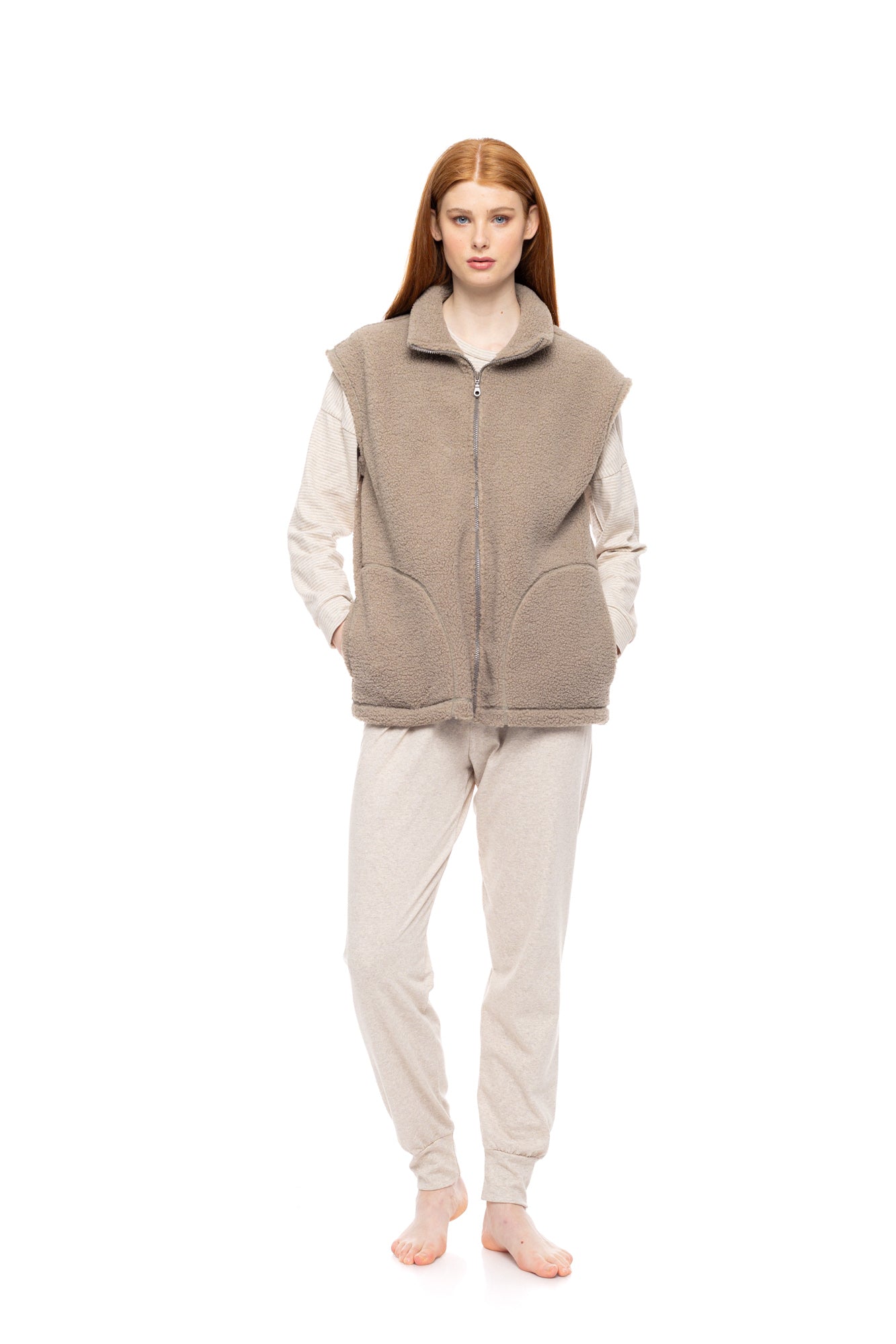 Pink Label - Robe Fleece Elegant