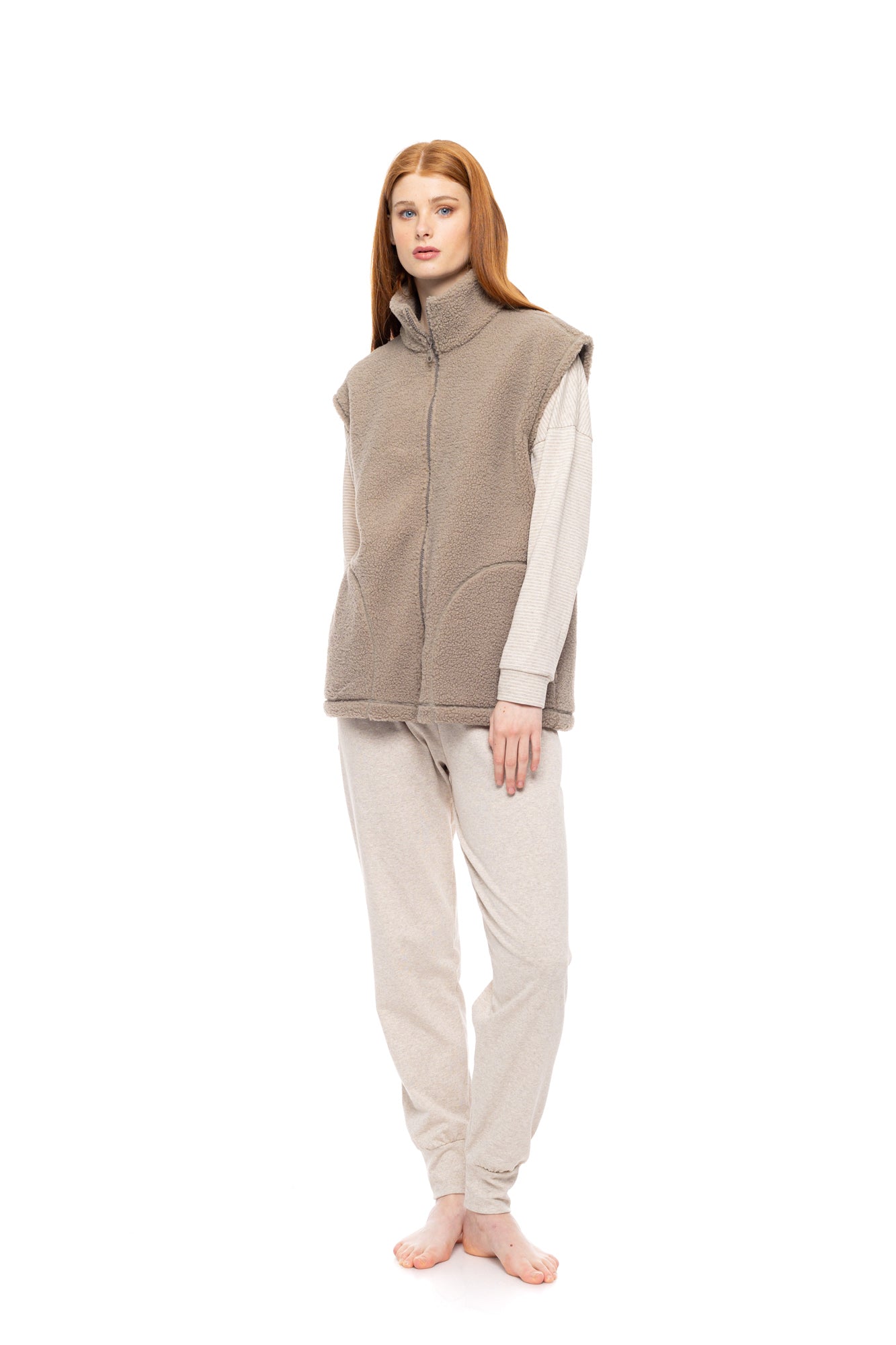 Pink Label - Robe Fleece Elegant