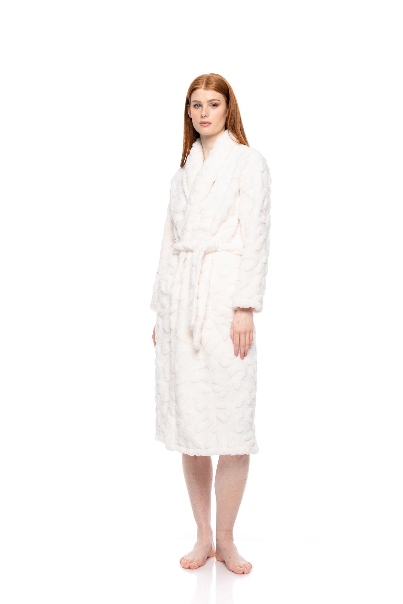 Pink Label - Robe Long Fleece Leo