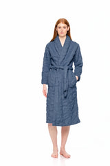 Pink Label - Robe Long Fleece Leo