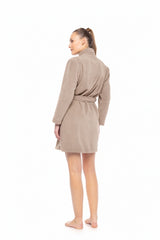 Pink Label - Robe Fleece Stripe