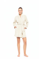 Pink Label - Robe Fleece Stripe