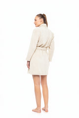 Pink Label - Robe Fleece Stripe