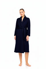 Pink Label - Robe Long Fleece Stripe