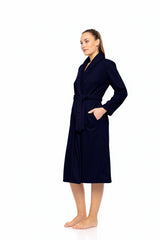 Pink Label - Robe Long Fleece Stripe