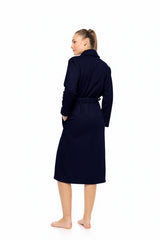 Pink Label - Robe Long Fleece Stripe