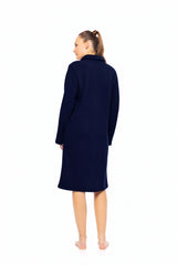 Pink Label - Robe Zipper Fleece Stripe