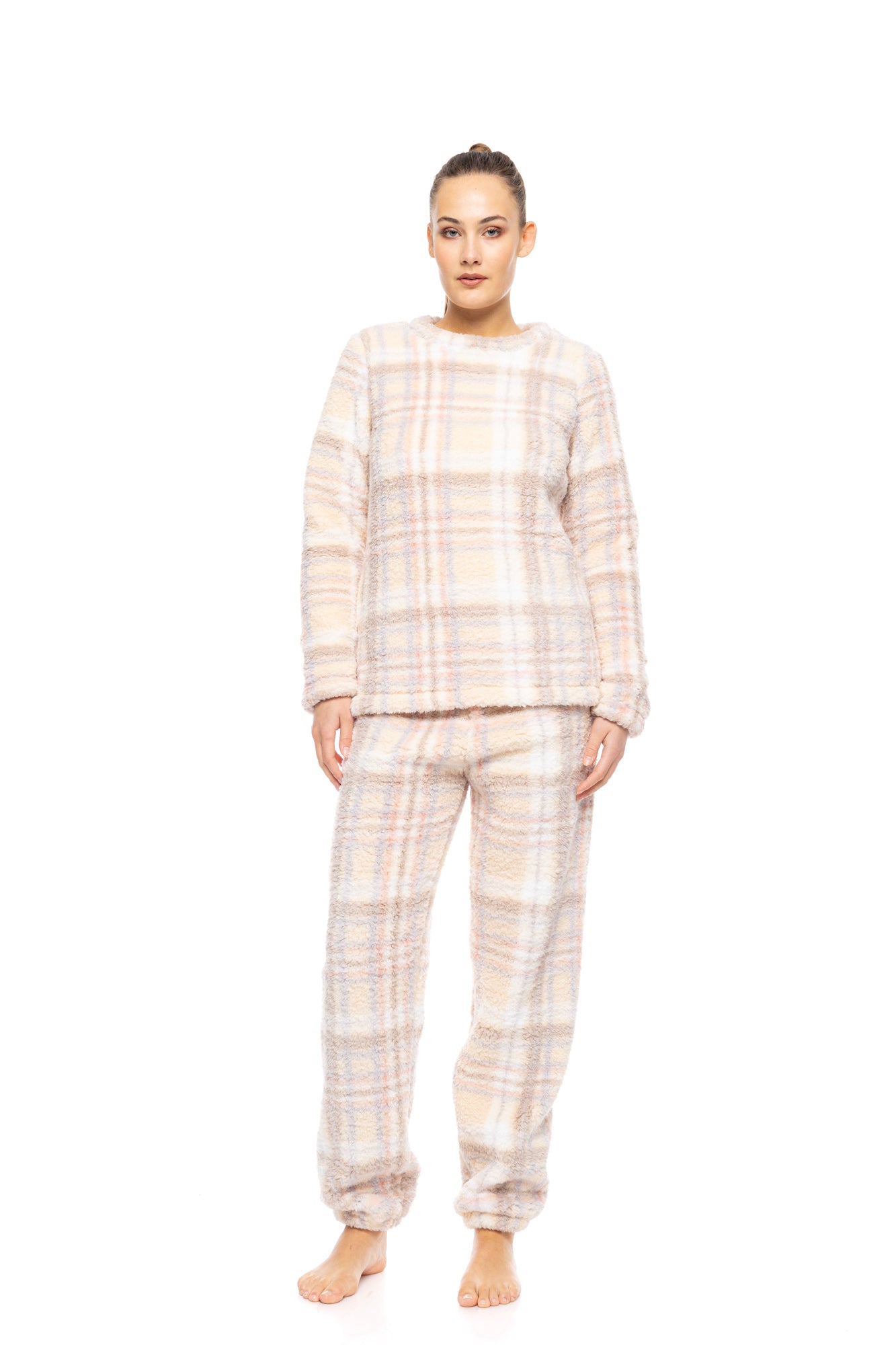 Pink Label - Pyjama Fleece Soft Plaid