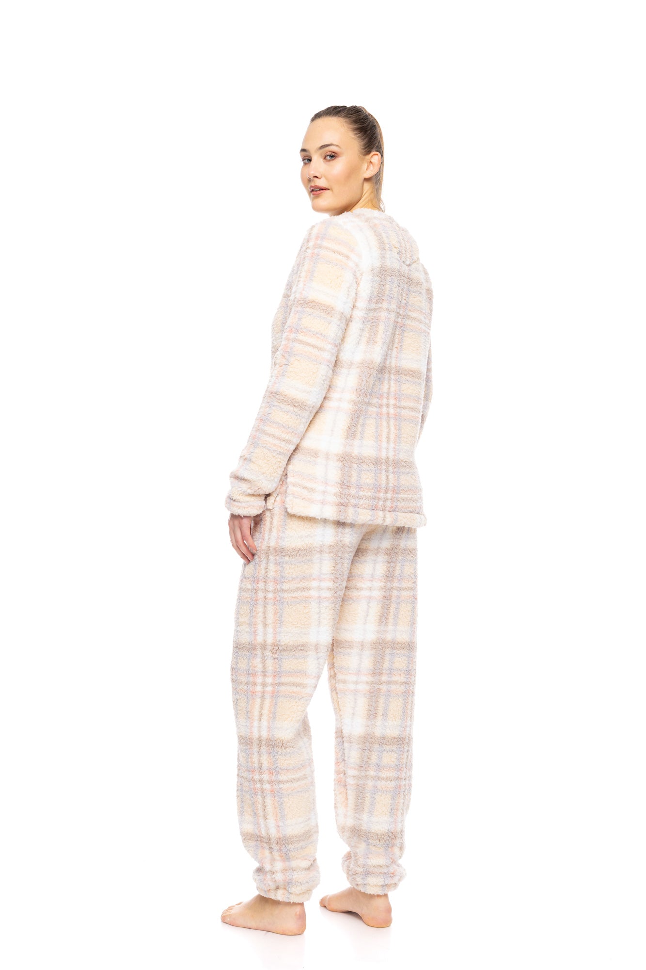 Pink Label - Pyjama Fleece Soft Plaid