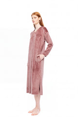 Pink Label - Nightgown Long Soft Velvet