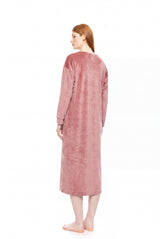 Pink Label - Nightgown Long Soft Velvet