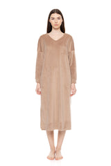 Pink Label - Nightgown Long Soft Velvet