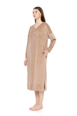 Pink Label - Nightgown Long Soft Velvet