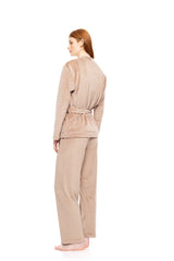 Pink Label - Pyjama 3Pcs Soft Velvet