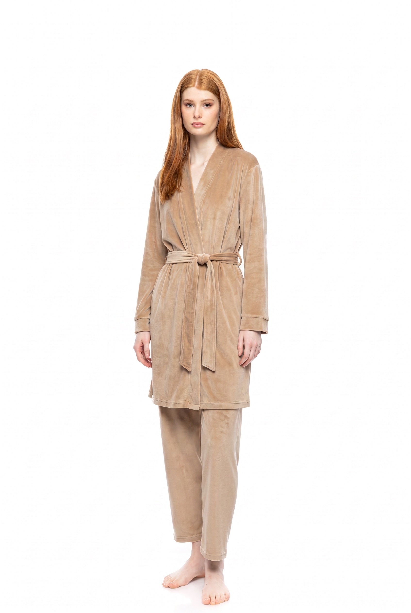Pink Label - Robe Soft Velvet