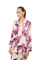Pink Label - Pyjama Buttoned Botanical Flower