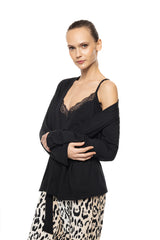Pink Label - Pyjama 3Pcs Sand Leopard