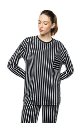 Pink Label - Pyjama Wide Stripe Navy