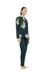 Pink Label - Pyjama Emerald Flower