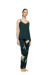 Pink Label - Pyjama 3Pcs Emerald Flower