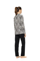 Pink Label - Pyjama Ivory Leopard