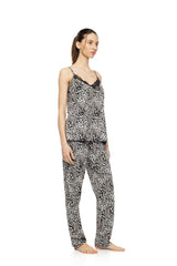 Pink Label - Pyjama 3Pcs Ivory Leopard