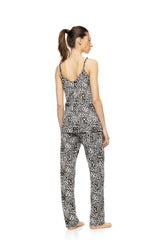 Pink Label - Pyjama 3Pcs Ivory Leopard