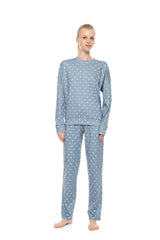Pink Label - Pyjama Stone Blue Heart