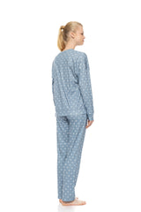 Pink Label - Pyjama Stone Blue Heart