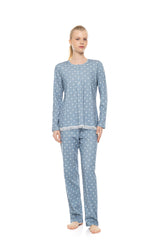 Pink Label - Pyjama Stone Blue Heart