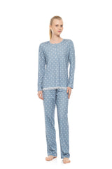 Pink Label - Pyjama Stone Blue Heart