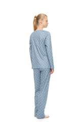 Pink Label - Pyjama Stone Blue Heart