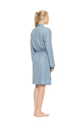 Pink Label - Robe Stone Blue Heart