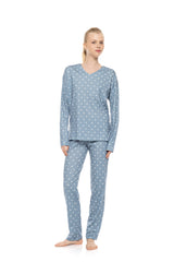 Pink Label - Pyjama Stone Blue Heart