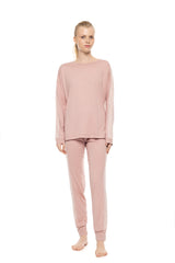 Pink Label - Pyjama Petite Rose Plaid