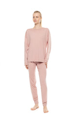 Pink Label - Pyjama Petite Rose Plaid