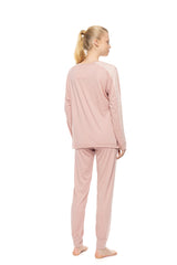Pink Label - Pyjama Petite Rose Plaid