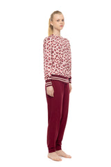 Pink Label - Pyjama Wild Rose Leo