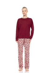 Pink Label - Pyjama Wild Rose Leo