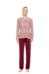Pink Label - Pyjama Wild Rose Leo